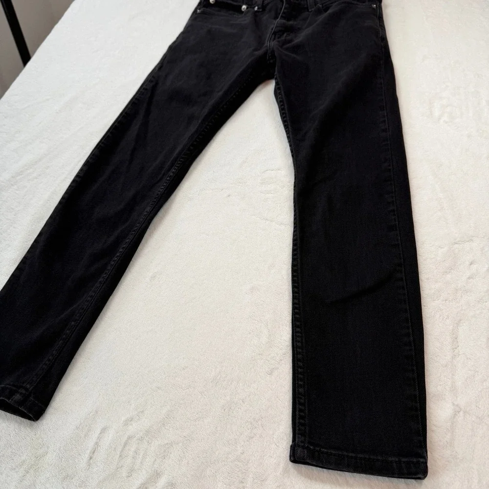 Levi's 512 Slim‎ Taper Jeans Mens W31 L30 Black Good Waterless 28833-0287